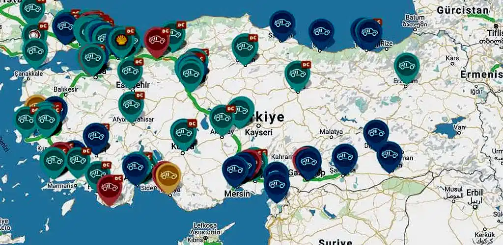 Otomobilimi Nerede Şarj Edebilirim?